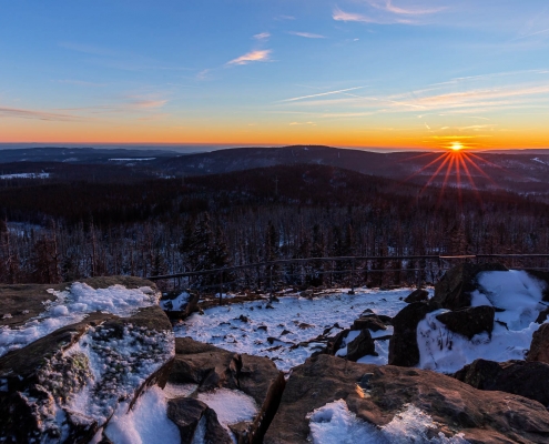 Fotokurs Sonnenuntergang auf dem Achtermann im Nationalpark Harz