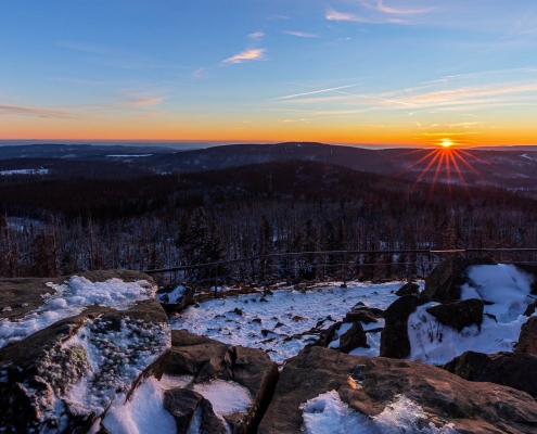 Fotokurs Sonnenuntergang auf dem Achtermann im Nationalpark Harz