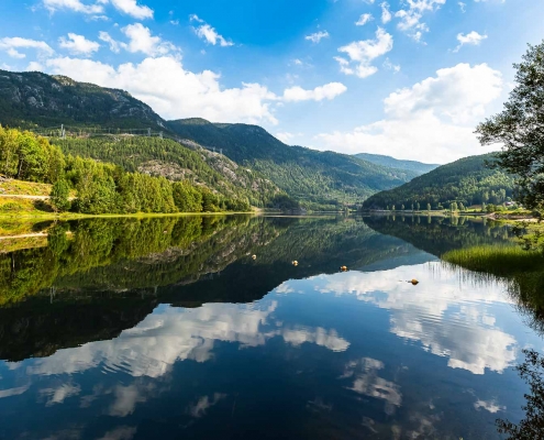 Hallingdalselva, Fotoreise Norwegen