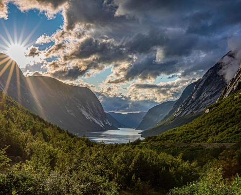 Kjøsnesfjorden, Fotoreise Norwegen