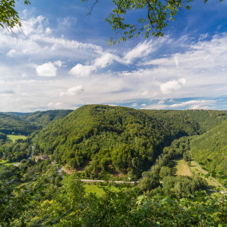 Dreitälerblick im Naturpark Südharz