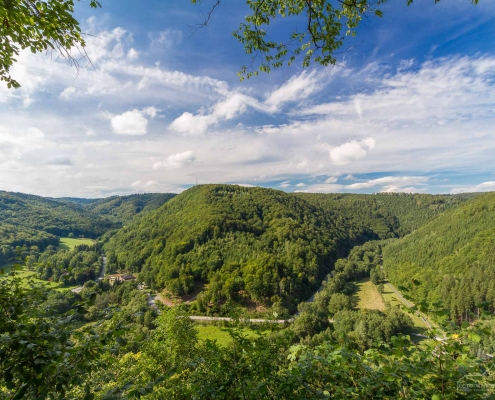 Dreitälerblick im Naturpark Südharz