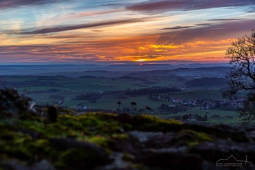 Fotokurs zum Sonnenuntergang auf der Burgruine Hohnstein