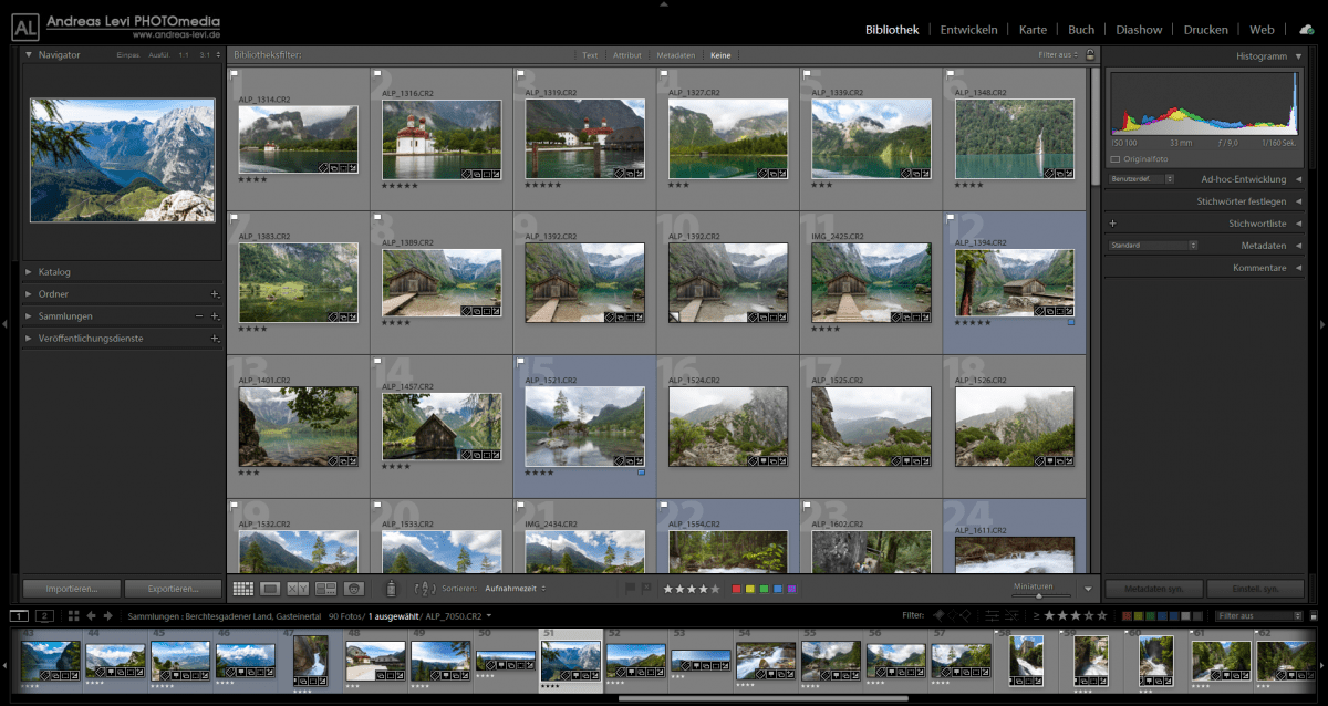 Fotokurs Bildbearbeitung mit Adobe Lightroom