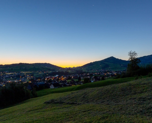 Sonnenaufgang im Appenzellerland