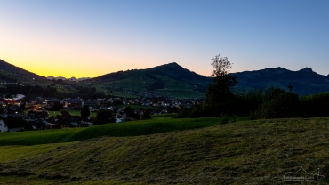 Sonnenaufgang im Appenzellerland