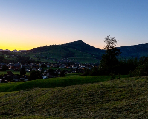 Sonnenaufgang im Appenzellerland