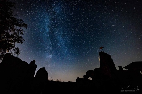 Milchstraße im Naturpark Südharz