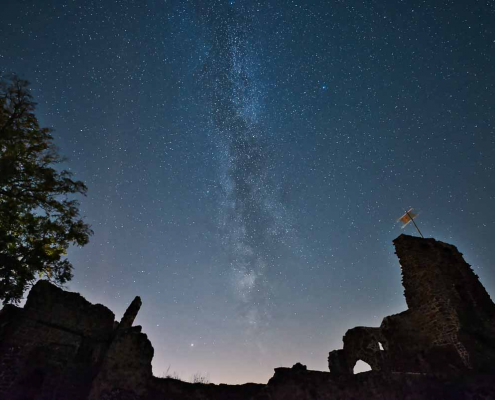 Blaue Stunde und Nachtfotografie im Naturpark Südharz