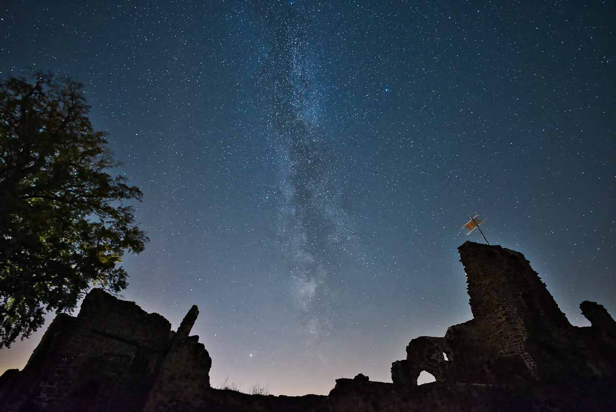 Blaue Stunde und Nachtfotografie im Naturpark Südharz