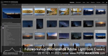 Adobe Lightroom Workshop-Wochenende