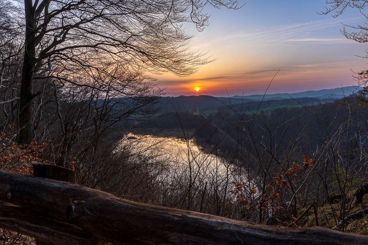 Sonnenuntergang am Himmelreich