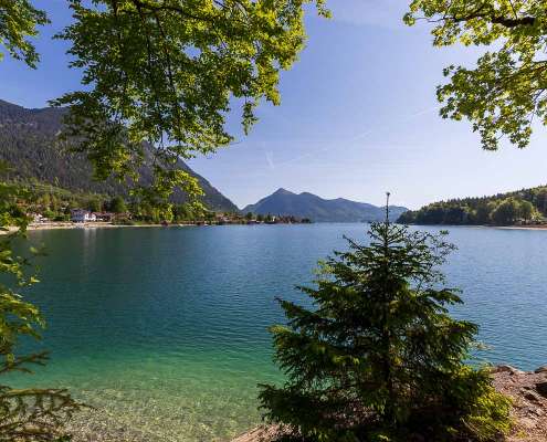 morgens am Walchensee
