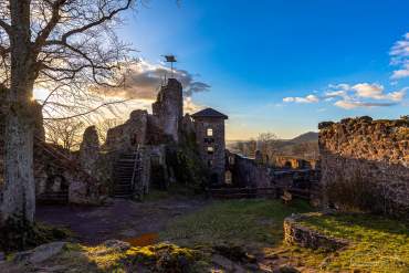 Fotokurs auf der Burgruine Hohnstein