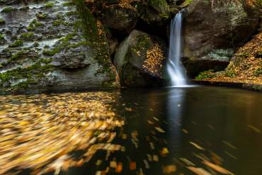 Fotoreise Sächsische Schweiz - Gelobtbach-Wasserfall