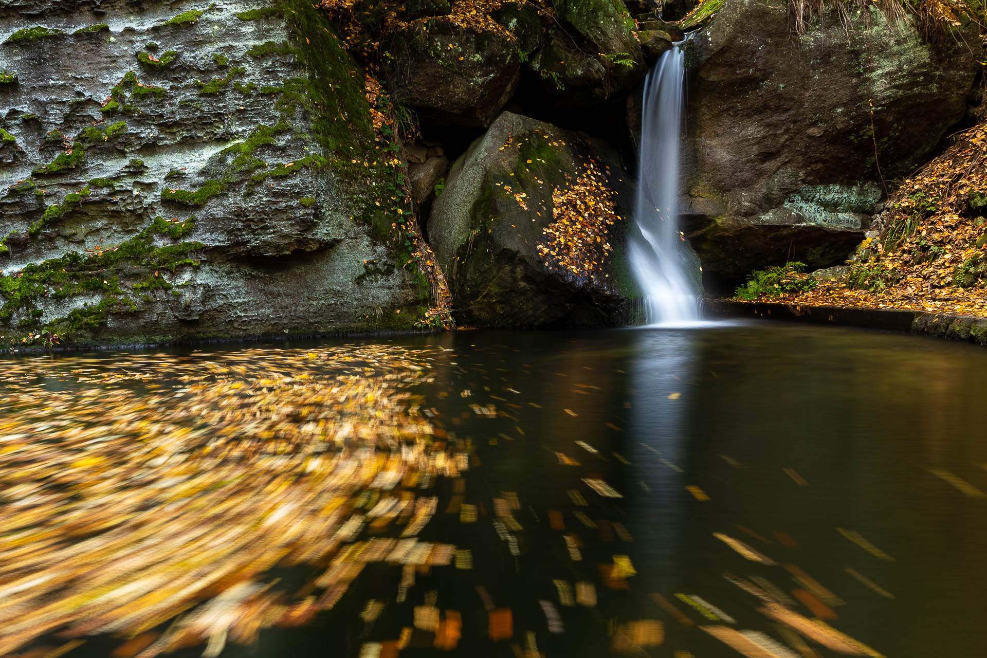 Fotoreise Sächsische Schweiz - Gelobtbach-Wasserfall