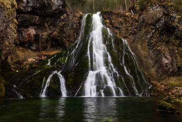 Langzeitbelichtung am Gollinger Wasserfall - Fotoreise Berchtesgadener Land