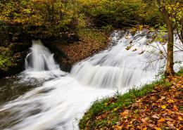 Fotoreise Sächsische Schweiz - Wasserfall Lochmühle am Malerweg