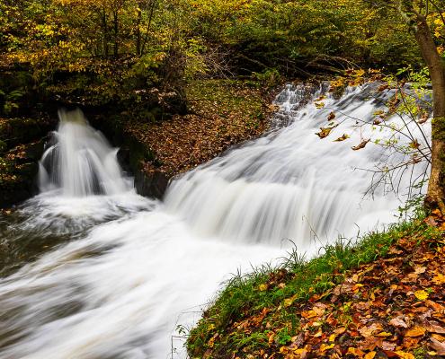 Fotoreise Sächsische Schweiz - Wasserfall Lochmühle am Malerweg