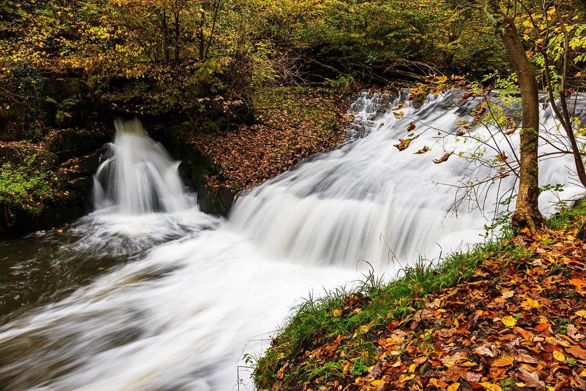 Fotoreise Sächsische Schweiz - Wasserfall Lochmühle am Malerweg