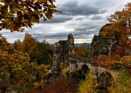 Fotoreise Sächsische Schweiz - Herbst an der Bastei
