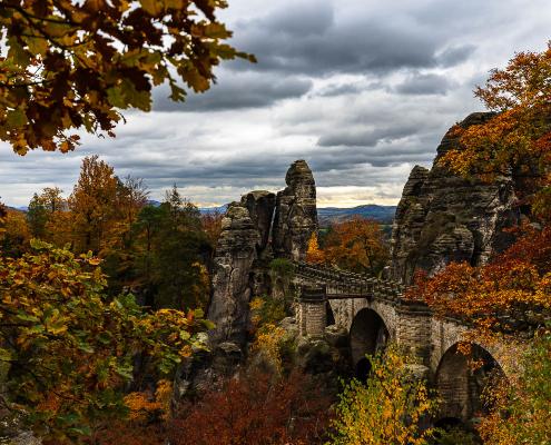 Fotoreise Sächsische Schweiz - Herbst an der Bastei