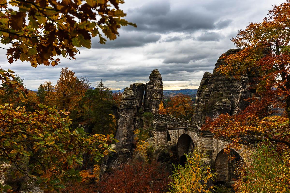 Fotoreise Sächsische Schweiz - Herbst an der Bastei