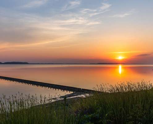Sonnenuntergang am Großen Jasmunder Bodden - Fotoreise Rügen