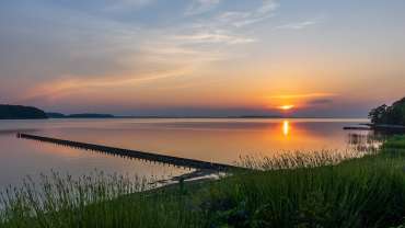 Sonnenuntergang am Großen Jasmunder Bodden - Fotoreise Rügen