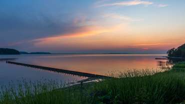 Sonnenuntergang am Großen Jasmunder Bodden - Fotoreise Rügen