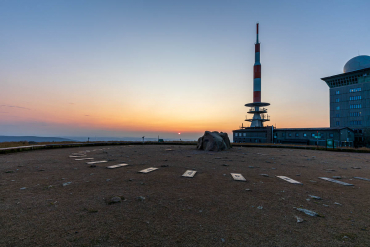 Nachtfotografie auf dem Brocken im Harz