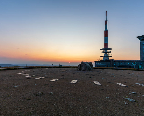 Nachtfotografie auf dem Brocken im Harz