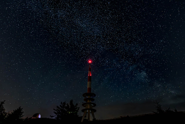 Nachtfotografie auf dem Brocken im Harz