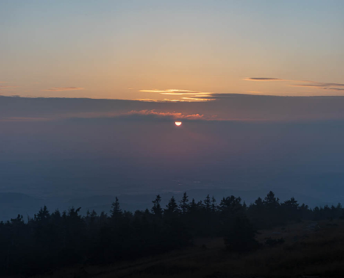 Nachtfotografie auf dem Brocken im Harz