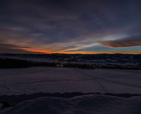 Skisprungschanze Lysgårdsbakken Lillehammer - Nordlicht-Fotoreise Norwegen