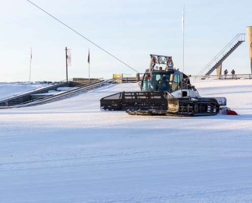 Skisprungschanze Lysgårdsbakken Lillehammer - Nordlicht-Fotoreise Norwegen