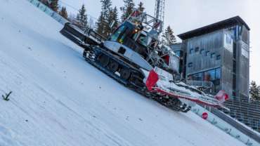 Skisprungschanze Lysgårdsbakken Lillehammer - Nordlicht-Fotoreise Norwegen