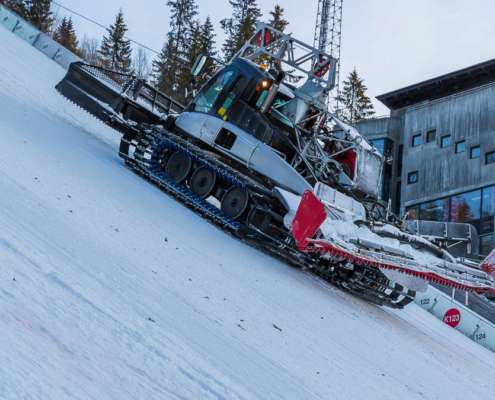 Skisprungschanze Lysgårdsbakken Lillehammer - Nordlicht-Fotoreise Norwegen