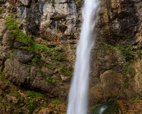 Der Leuenfall im Alpstein im Appenzellerland