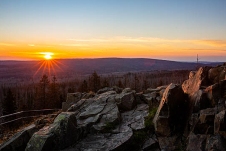 Sonnenuntergang auf dem Achtermann