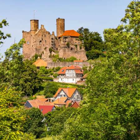 Burg Hanstein - Fotowanderung Hanstein - Teufelskanzel im Eichsfeld