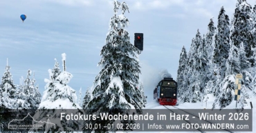 Fotoreise Harz - Winter 2026 mit Foto-Wandern.com