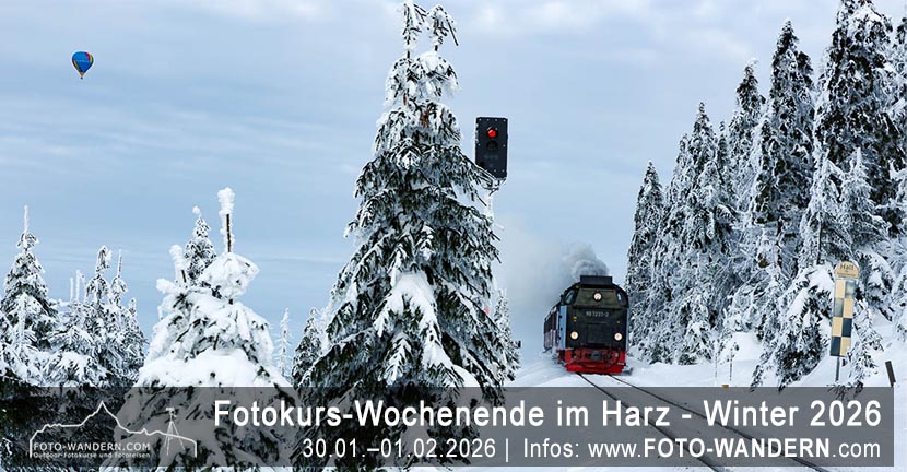 Fotoreise Harz - Winter 2026 mit Foto-Wandern.com Fotoreise Harz - Winter 2026 mit Foto-Wandern.com