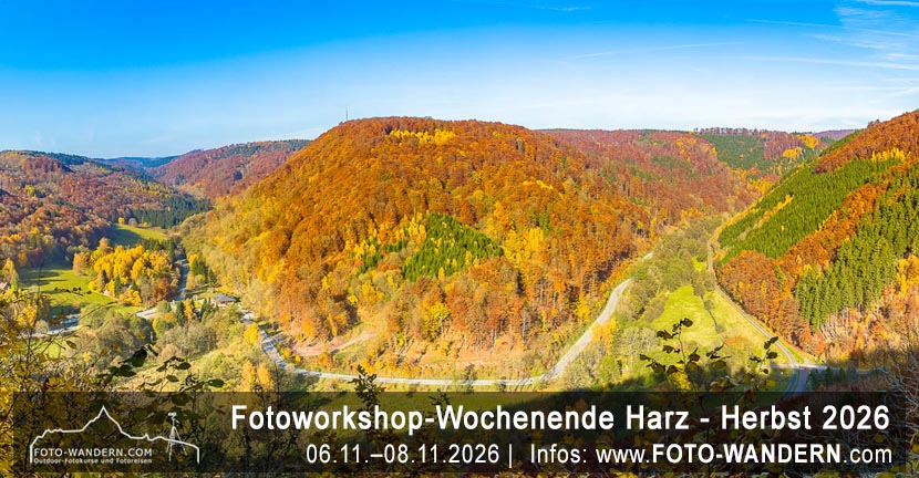 Fotoreise Harz - Herbst mit Foto-Wandern.com Fotoreise Harz - Herbst mit Foto-Wandern.com