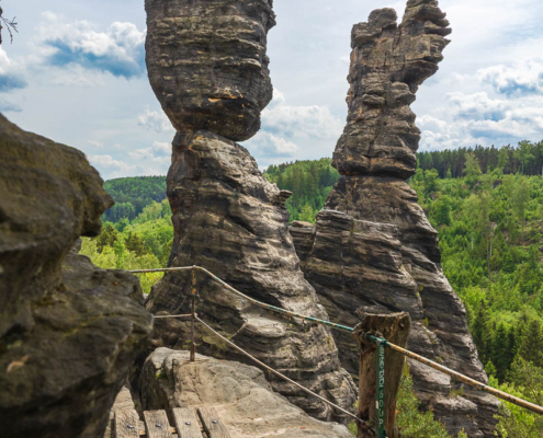 Herkulessäulen im Bielatal - Fotoreise Sächsische Schweiz