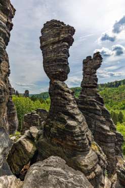 Herkulessäulen im Bielatal - Fotoreise Sächsische Schweiz