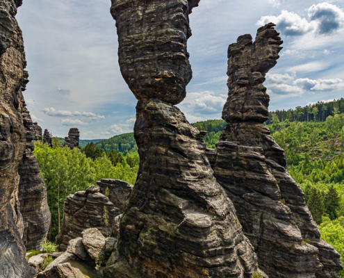 Herkulessäulen im Bielatal - Fotoreise Sächsische Schweiz