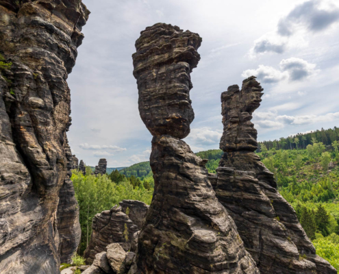 Herkulessäulen im Bielatal - Fotoreise Sächsische Schweiz