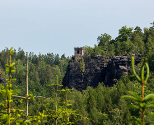 Kaiser-Wilhelm-Feste im Bielatal - Fotoreise Sächsische Schweiz