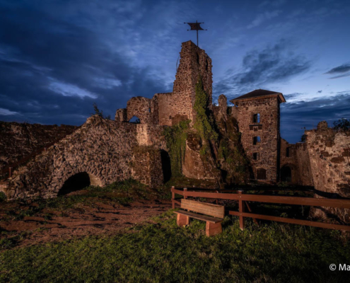 Fotokurs zur Blauen Stunde und Nachtfotografie im Naturpark Südharz mit Foto-Wandern.com